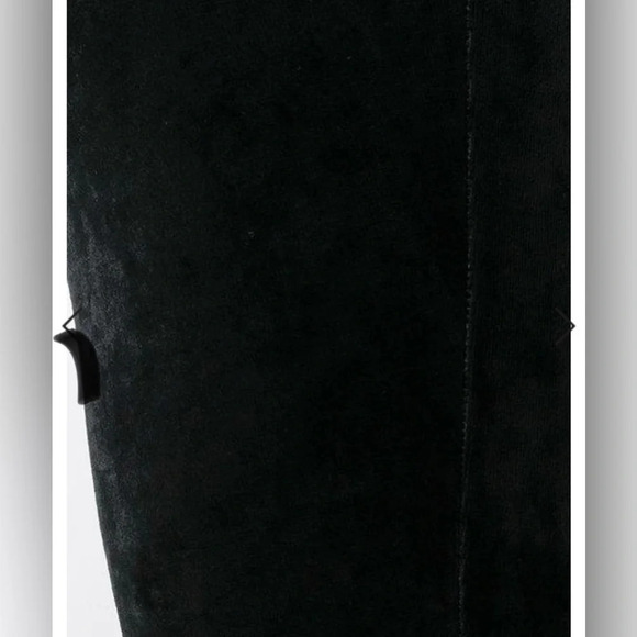 ! THEORY Adbelle Velour Knit Leggings sz M - Picture 4 of 8